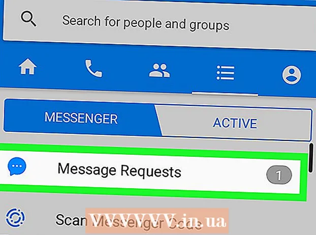 Se meddelelser fra ikke-venner på Facebook Messenger på Android