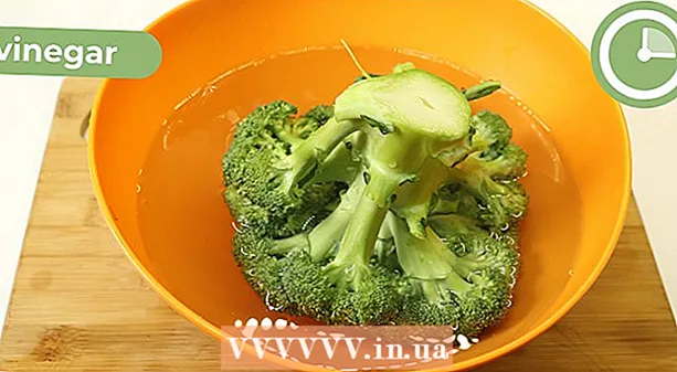 Rengöring av broccoli