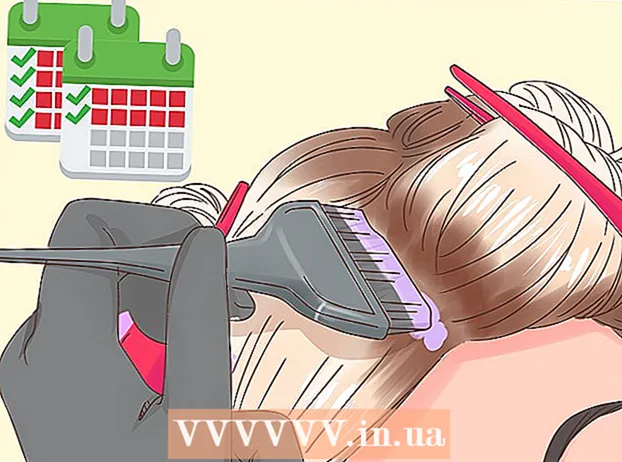 Decoloració del cabell castany
