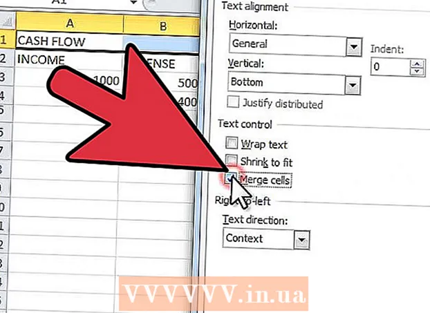 Excel-де ұяшықтарды біріктіру