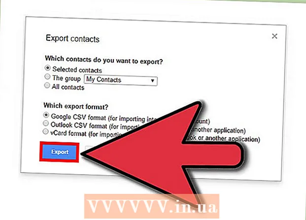 Kontaktide eksportimine Gmailist