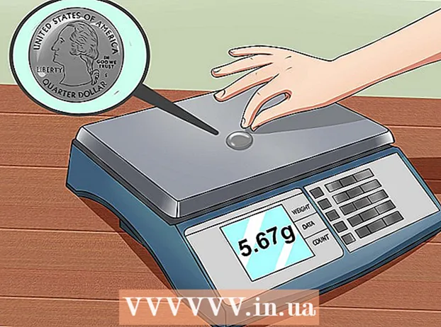 Check whether your scale indicates the correct value