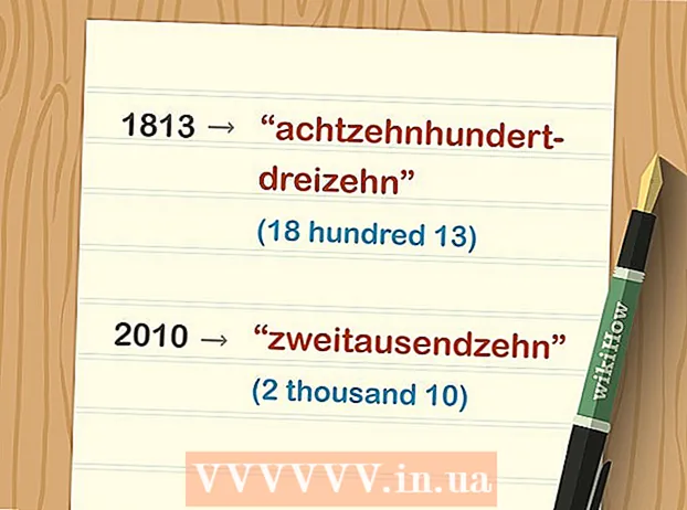 Napišite datume na njemačkom jeziku