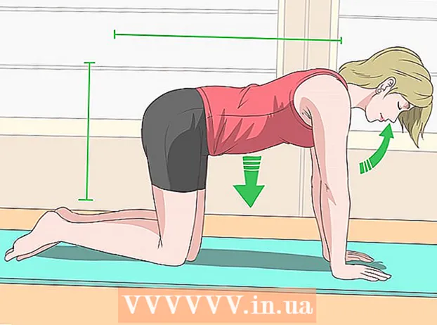 Do the abdominal vacuum exercise