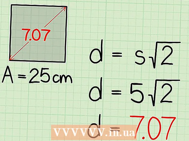 Berechnen Sie die Diagonale eines Quadrats