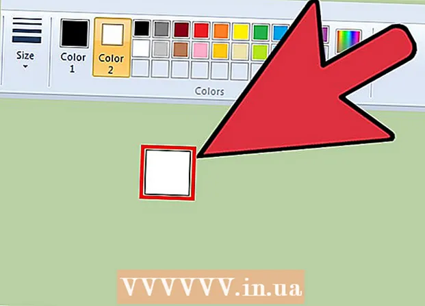 मायक्रोसॉफ्ट 7 पेंटमधील इरेजर टूलचा आकार बदला