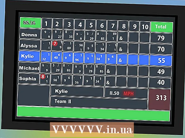 Mbajtja e rezultatit në bowling