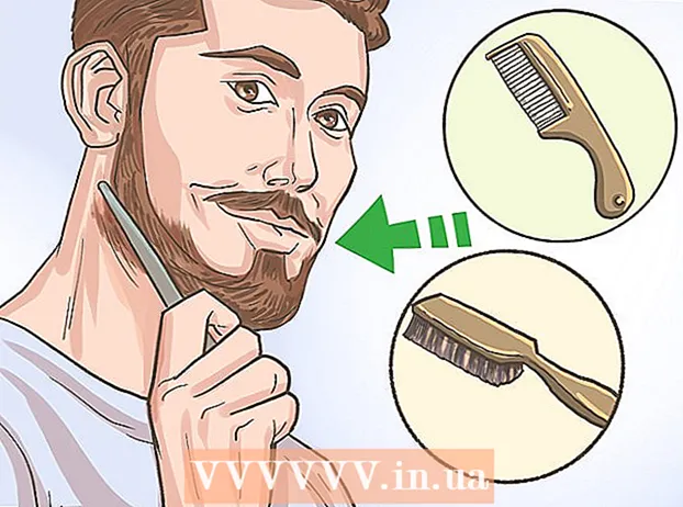 Styling a beard