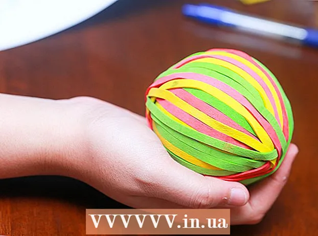 Make a ball of rubber bands