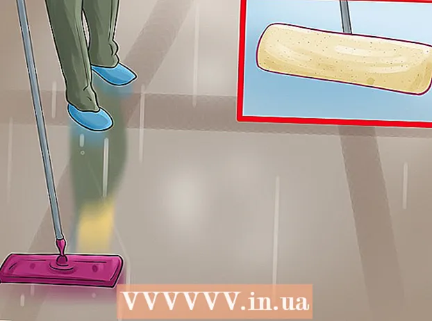 Curățarea unei podele din beton