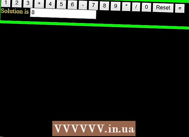 Pagprograma ng isang calculator sa HTML