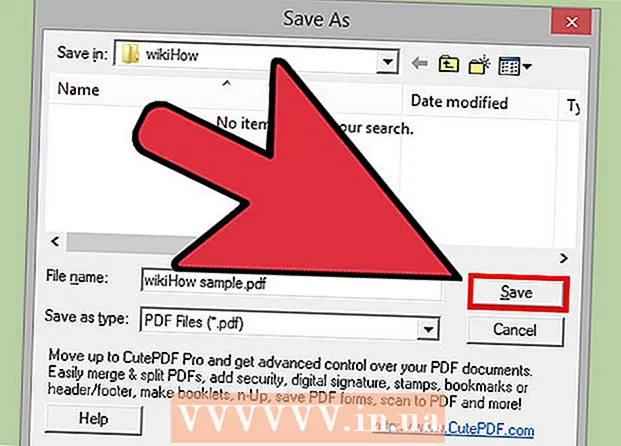 Scan a document to a PDF