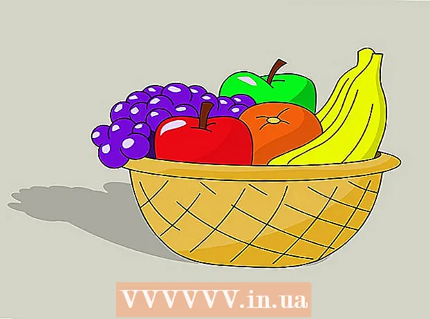 Disegna un cesto di frutta