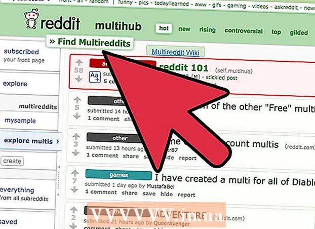 Създайте multiredit на Reddit