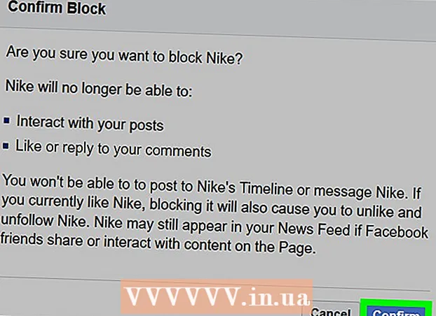Blokirajte stran na Facebooku