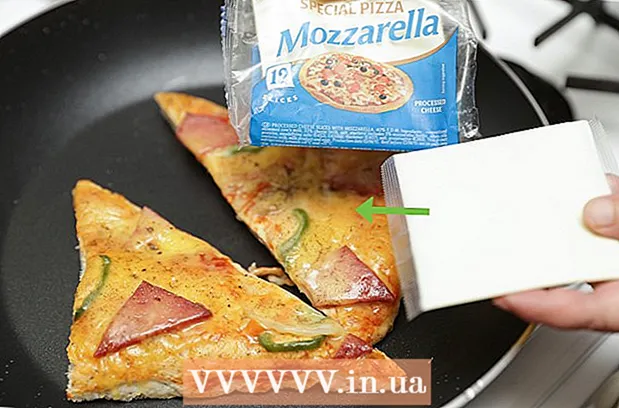 Make a day-old pizza fresh again in the microwave