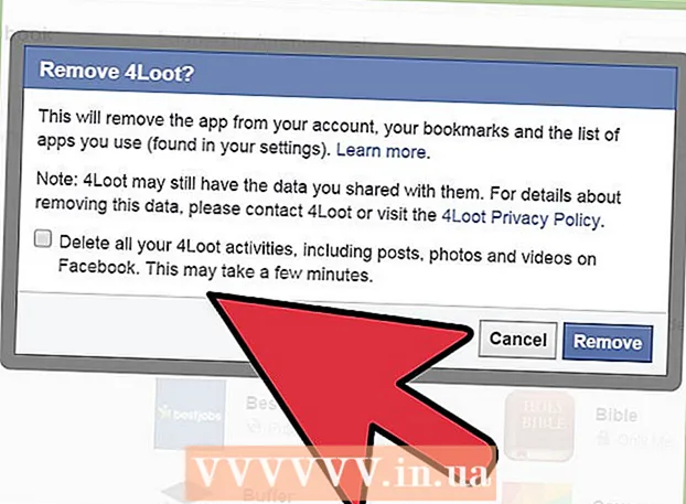 Remove a game application from your Facebook account