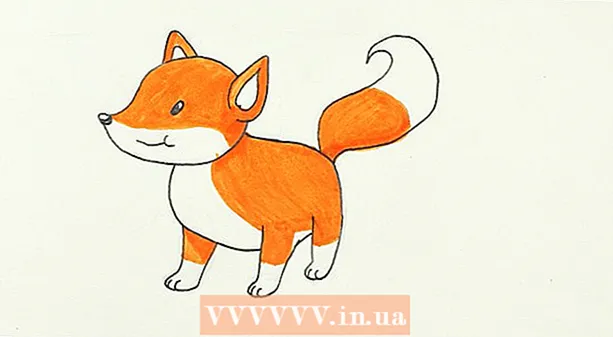Desenhe uma raposa