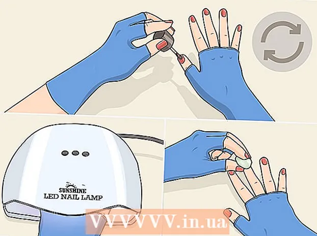Curado de uñas de gel sin lámpara UV