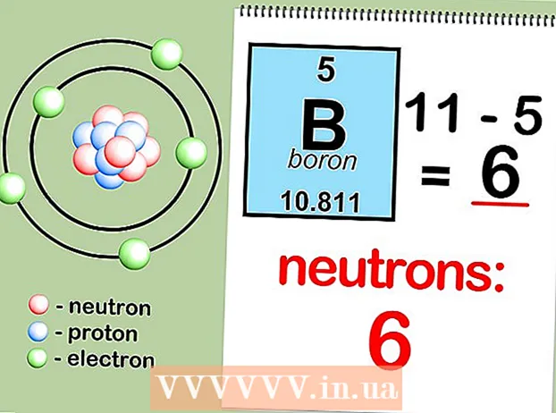 Bestimmen Sie die Anzahl der Neutronen, Protonen und Elektronen