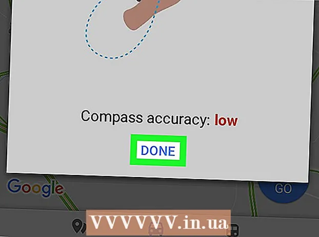 Kompassin kalibrointi Google Mapsissa Androidissa
