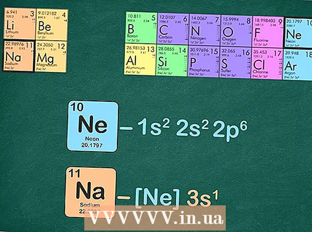 Escribir la configuración de gas noble de un elemento