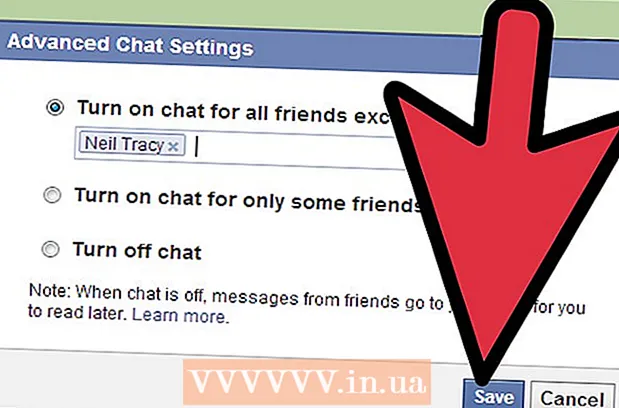 Արգելափակեք ինչ-որ մեկին Facebook Chat- ում