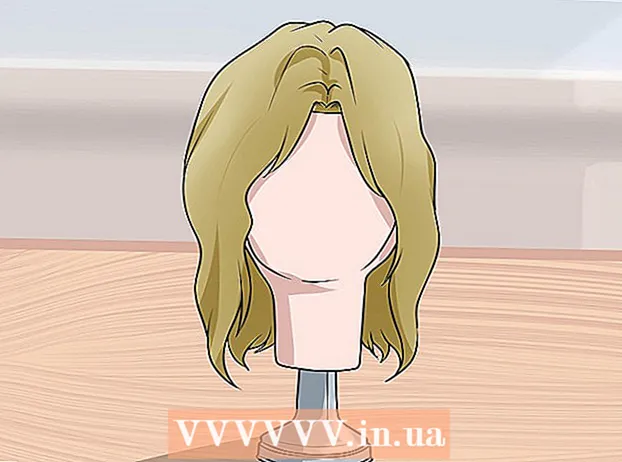 Apply a lace-front wig