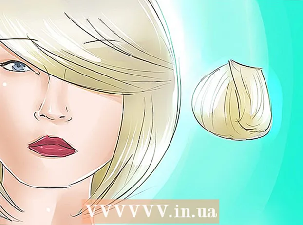 Покрасьте волосы в платиновую блондинку