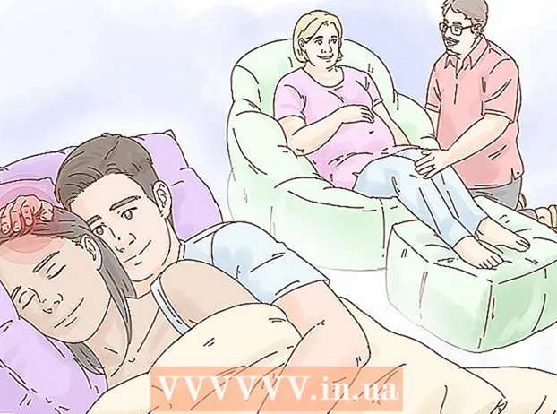 Fer massatges a la teva dona embarassada