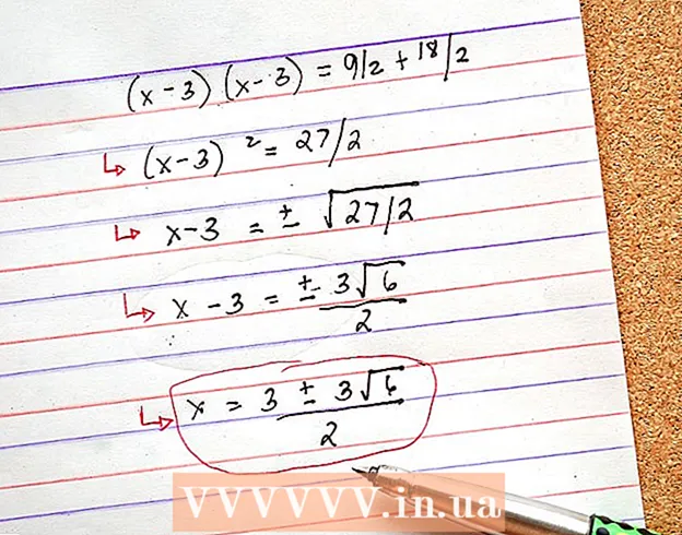 Lösa kvadratiska ekvationer