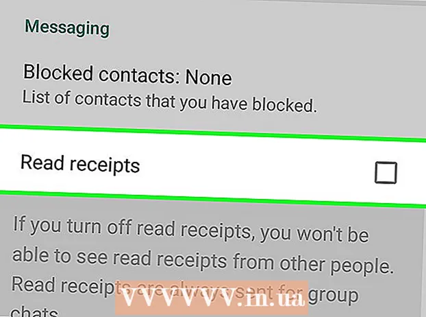 Wyłącz potwierdzenia odczytu w WhatsApp