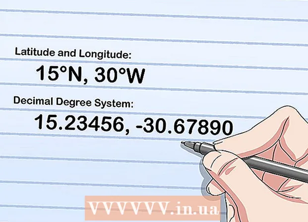 Anote a latitude e longitude