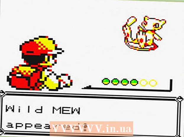 Faigh Mew i Pokémon Dearg nó Gorm