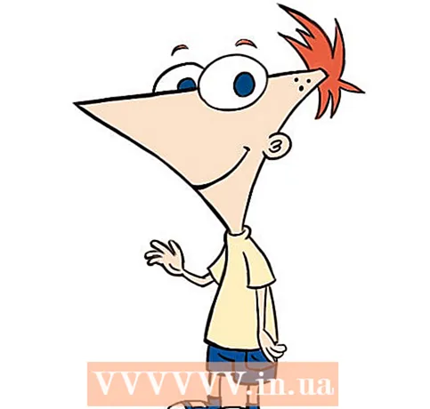 Phineas Flynn ຈາກ Phineas ແລະ Ferb ແຕ້ມ