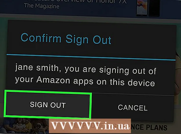 Log out of Amazon on Android