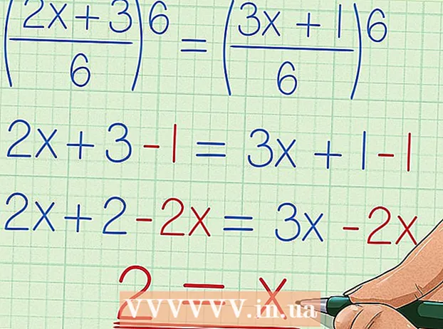معادلات را با کسر حل کنید