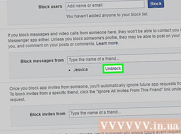 FacebookMes​​sengerで誰かのブロックを解除する方法