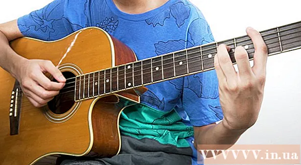Hur man spelar mindre Si-ackord på en gitarr