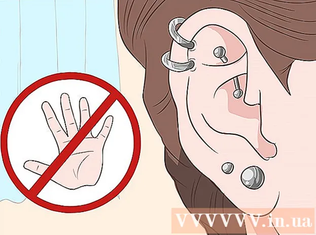 How to relieve pain when first pierced