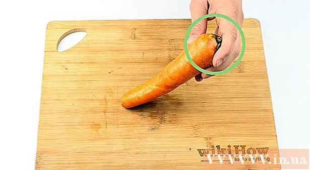 วิธีปอกแครอท