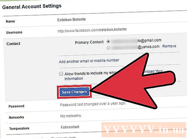 Bagaimana cara mengubah alamat email di Facebook