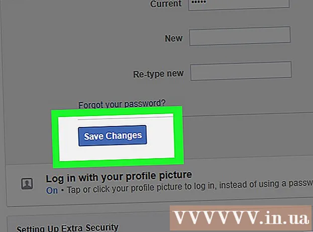 Kako promijeniti lozinku za Facebook