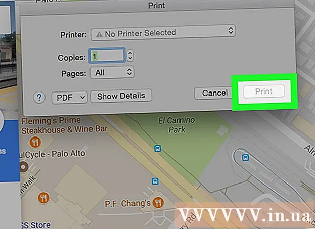 Ako tlačiť Mapy Google