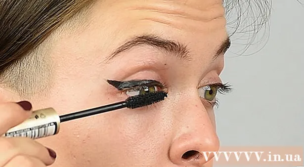 How to make wings shaped eyes