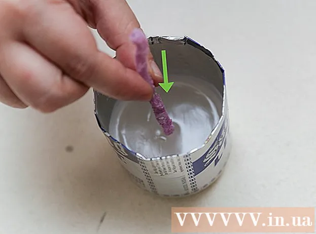 Cara membuat sumbu lilin