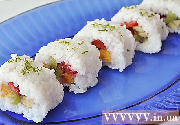 Modalități de a face sushi din fructe
