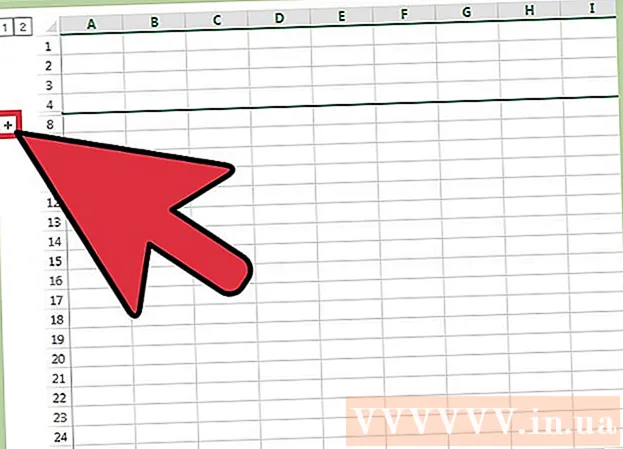 Hvordan skjule rader i Excel