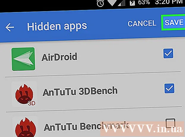 Ինչպես թաքցնել ծրագրերը Android- ում