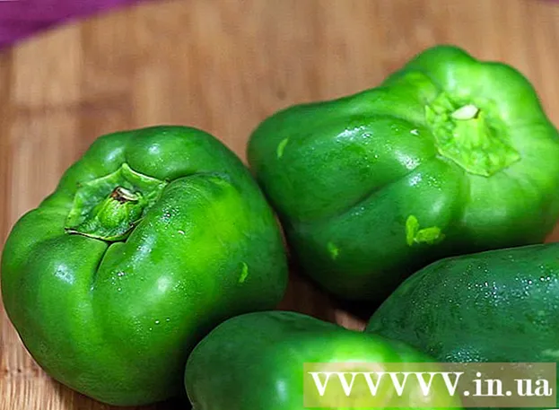 Wie man grüne Paprika einfriert